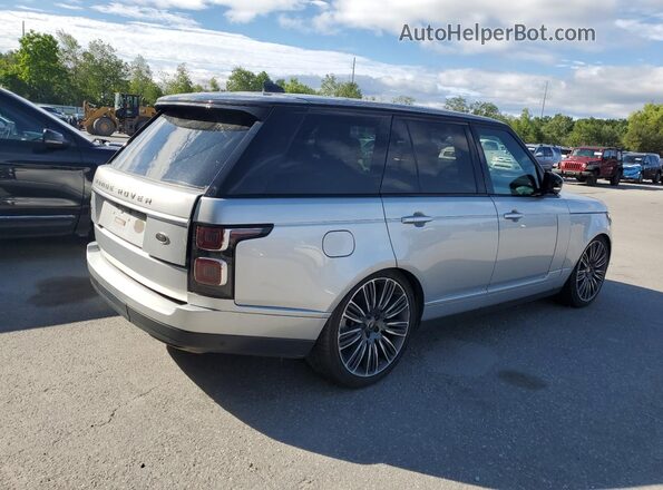 SALGS2RU1LA576147 2020 LAND ROVER RANGE ROVER Серебряный Передняя правая четверть
