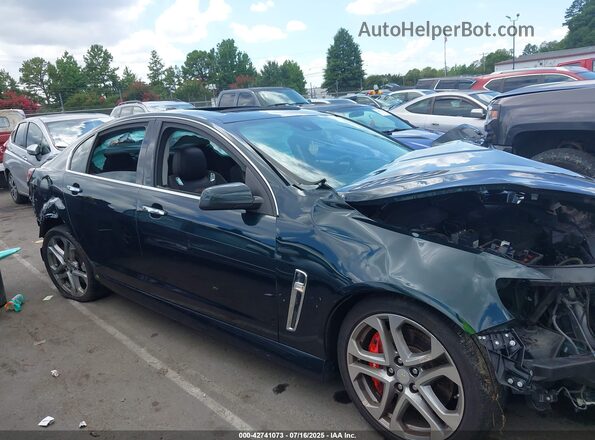 6G3F15RW5HL307902 2017 CHEVROLET SS Green Widok zestawu wskaźników