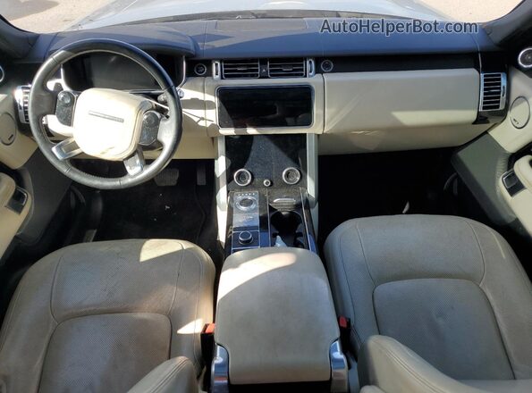 SALGS2RU1LA576147 2020 LAND ROVER RANGE ROVER Серебряный Вид щитка приборов