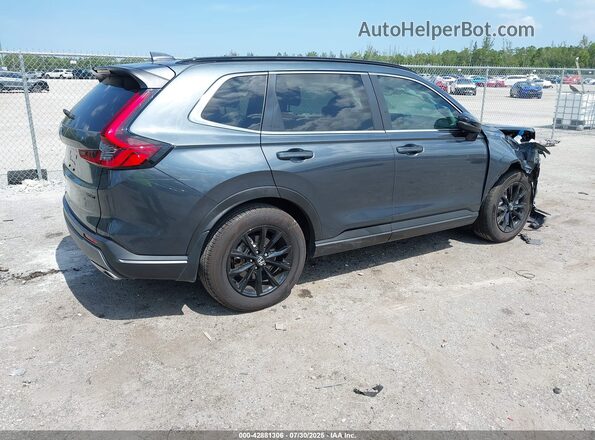 7FARS5H56SE009664 2025 HONDA CR-V HYBRID Blue Tył prawy