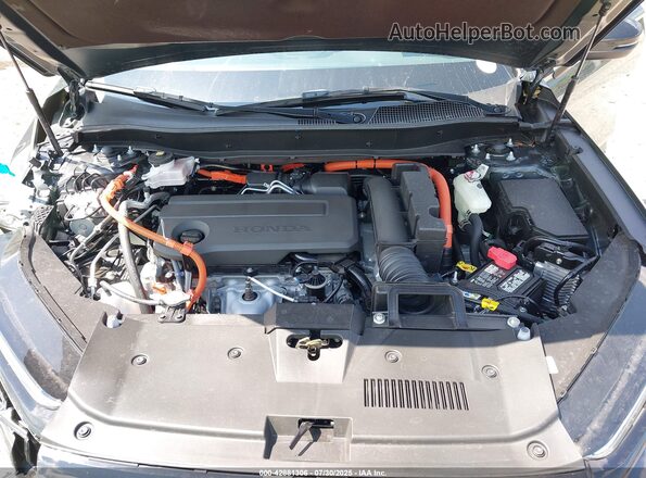 7FARS5H56SE009664 2025 HONDA CR-V HYBRID Blue Widok z tyłu