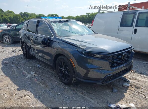 7FARS5H59RE007398 2024 HONDA CR-V HYBRID Gray Передня права чверть
