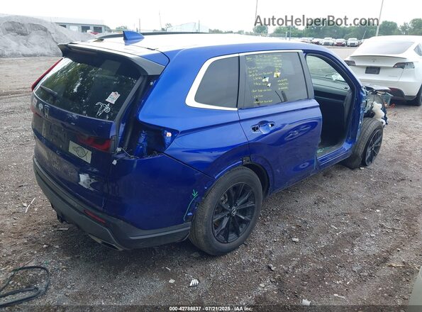 7FARS6H87RE003995 2024 HONDA CR-V HYBRID Blue Tył prawy