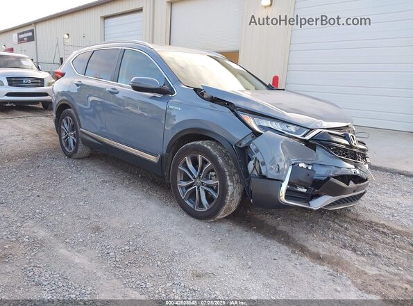 7FART6H90ME006011 2021 HONDA CR-V Blue Передня права чверть