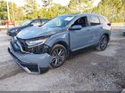 2021 Honda Cr-v Hybrid Touring Blue vin: 7FART6H90ME006011