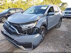 2021 Honda Cr-v Hybrid Touring Blue vin: 7FART6H90ME006011