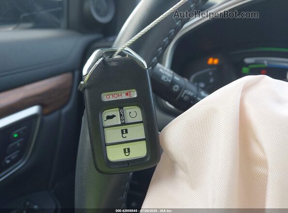 7FART6H90ME006011 2021 HONDA CR-V Blue Вид панелі приладів