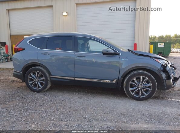 7FART6H90ME006011 2021 HONDA CR-V Blue Вид задньої частини салону