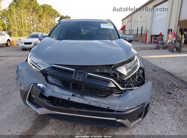 7FART6H90ME006011 2021 HONDA CR-V Blue Вид щитка приладів