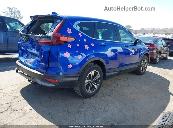 7FARW1H76ME021508 2021 HONDA CR-V Blue უკანა მარჯვენა