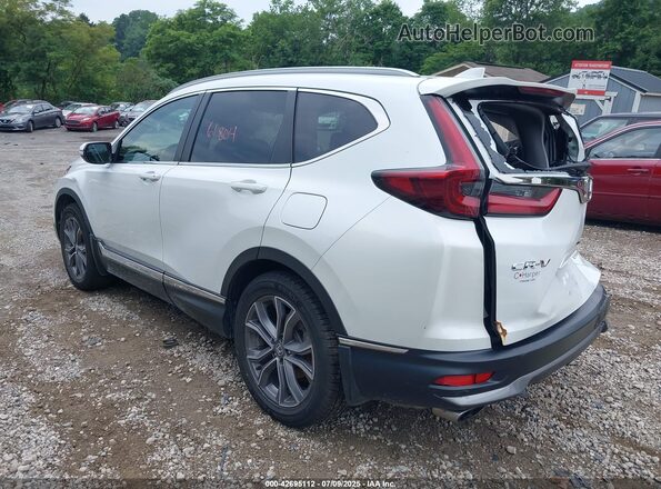 7FARW2H98ME007794 2021 HONDA CR-V White Trasero izquierdo