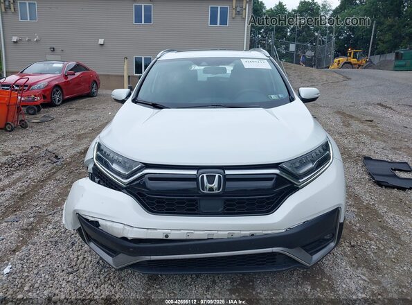 7FARW2H98ME007794 2021 HONDA CR-V White Vista del cuadro de instrumentos