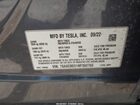 2022 Tesla Model X Dual Motor All-wheel Drive Синий vin: 7SAXCBE51NF360766