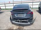 2022 Tesla Model X Dual Motor All-wheel Drive Синий vin: 7SAXCBE51NF360766