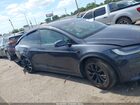 2022 Tesla Model X Dual Motor All-wheel Drive Синий vin: 7SAXCBE51NF360766