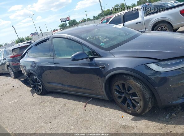 7SAXCBE51NF360766 2022 TESLA MODEL X Синий Вид щитка приборов