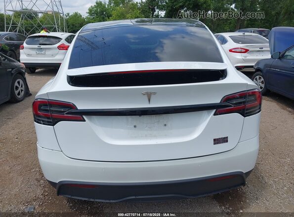 7SAXCBE69NF356232 2022 TESLA MODEL X Белый 