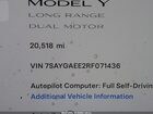 2024 Tesla Model Y Long Range Dual Motor All-wheel Drive Gray vin: 7SAYGAEE2RF071436 2024 Tesla Model Y Long Range Dual Motor All-wheel Drive Gray vin: 7SAYGAEE2RF071436