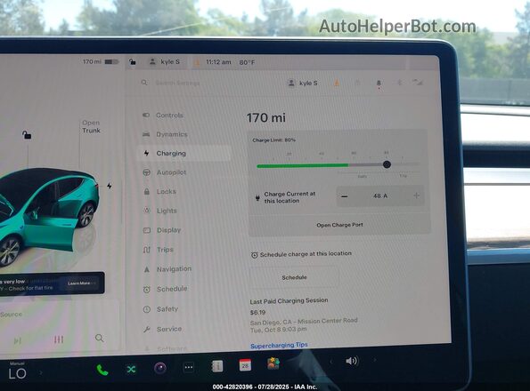 7SAYGAEE6PF904152 2023 TESLA MODEL Y Black 