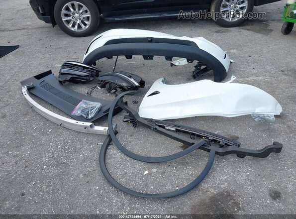 7SAYGDEDXTF378062 2026 TESLA MODEL Y White Widok zestawu wskaźników