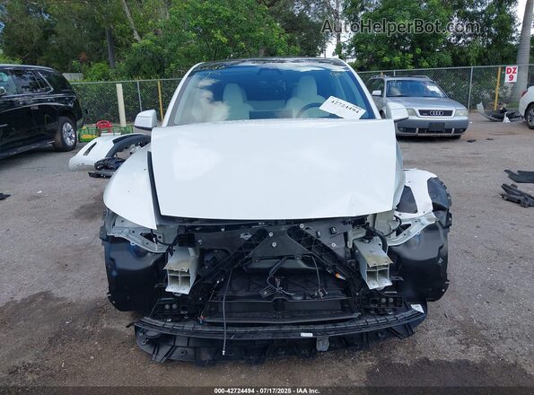 7SAYGDEDXTF378062 2026 TESLA MODEL Y White Widok z przodu
