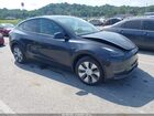 2024 Tesla Model Y Long Range Dual Motor All-wheel Drive Gray vin: 7SAYGDEE0RA223387