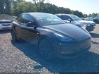2024 Tesla Model Y Long Range Dual Motor All-wheel Drive Black vin: 7SAYGDEE7RF208243