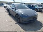 2023 Tesla Model Y Awd/long Range Dual Motor All-wheel Drive Gray vin: 7SAYGDEE8PA163534