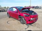 2024 Tesla Model Y Performance Dual Motor All-wheel Drive Red vin: 7SAYGDEF7RF105137