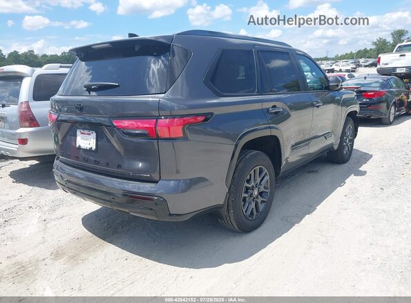 7SVAAABA8SX068611 2025 TOYOTA SEQUOIA Gray უკანა მარჯვენა