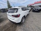 2021 Jeep Compass Latitude White vin: 3C4NJDBB4MT588325