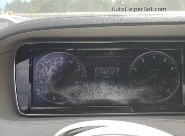 WDDUG8FB3GA210087 2016 MERCEDES-BENZ S-CLASS Серебряный Вид задних сидений