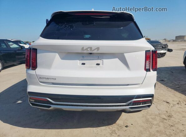 5XYRL4LC1PG183098 2023 KIA SORENTO Белый Вид салона спереди