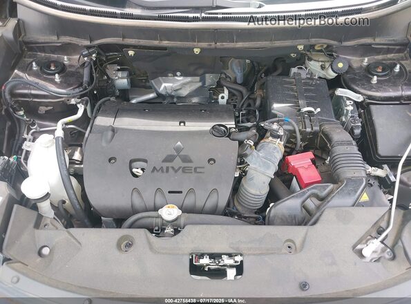 JA4AP4AU3LU012174 2020 MITSUBISHI OUTLANDER SPORT Черный Вид сзади