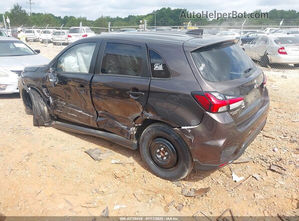 JA4AP4AU3LU012174 2020 MITSUBISHI OUTLANDER SPORT Черный Задняя левая четверть