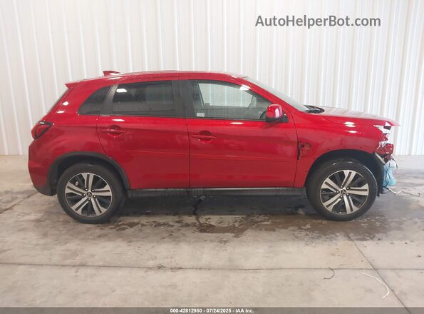 JA4AR3AU1LU012047 2020 MITSUBISHI OUTLANDER SPORT Burgundy Widok wnętrza z tyłu