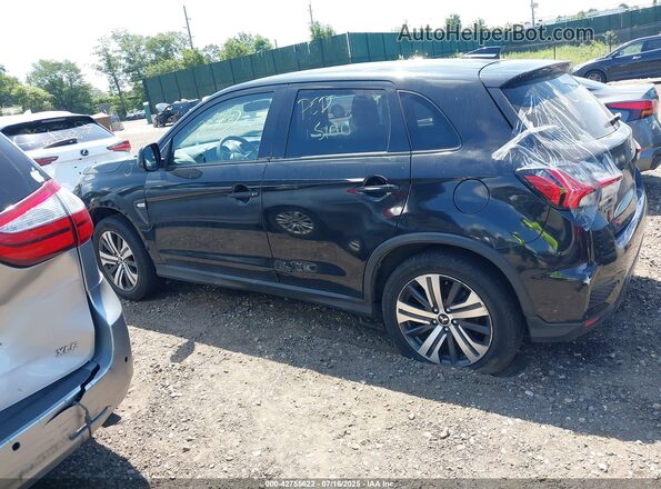 JA4AR3AU8LU014278 2020 MITSUBISHI OUTLANDER SPORT Черный Вид задней части салона