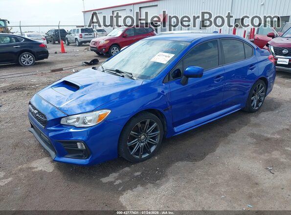 JF1VA1A65M9804409 2021 SUBARU WRX Синий Передняя левая четверть
