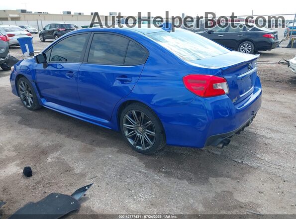JF1VA1A65M9804409 2021 SUBARU WRX Синий Задняя левая четверть