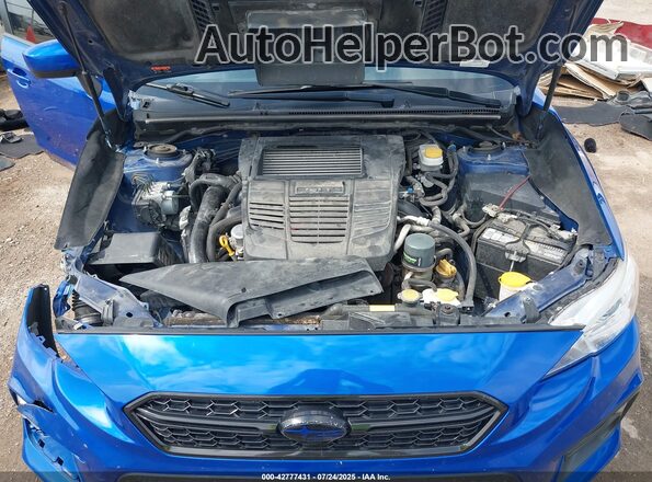 JF1VA1A65M9804409 2021 SUBARU WRX Синий Вид сзади