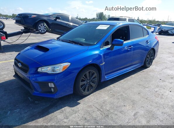 JF1VA1C68L9830644 2020 SUBARU WRX Синий Передняя левая четверть