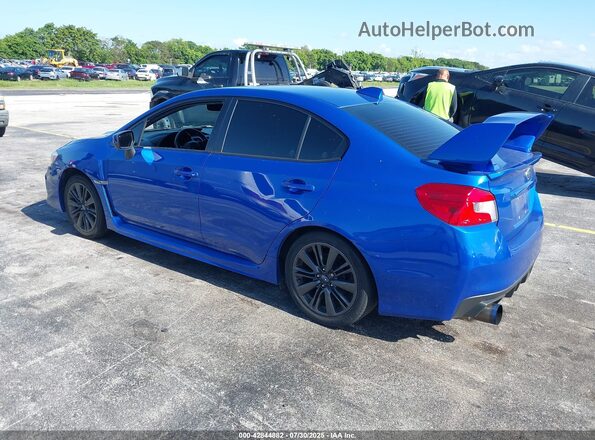 JF1VA1C68L9830644 2020 SUBARU WRX Синий Задняя левая четверть