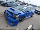 2021 Subaru Wrx Sti   Blue vin: JF1VA2E63M9821645