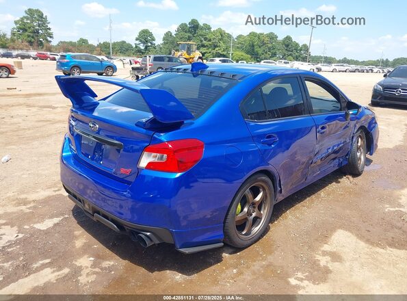 JF1VA2E68M9801245 2021 SUBARU WRX STI Blue Rear right