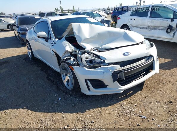 JF1ZCAB18H9603544 2017 SUBARU BRZ Белый Передняя правая четверть