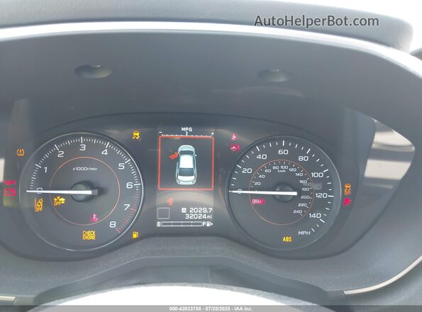 JF2GTAPC2P8260067 2023 SUBARU CROSSTREK Gray Widok tylnych siedzeń