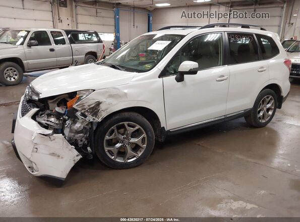 JF2SJAXC5GH465995 2016 SUBARU FORESTER 2.5I TO White Przód lewy