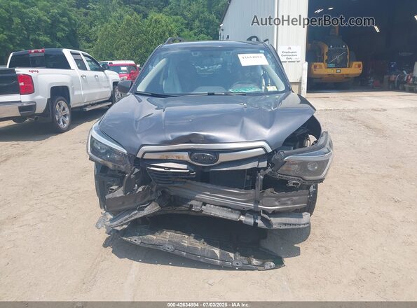 JF2SKADC3MH530758 2021 SUBARU FORESTER Серый Вид задней части салона