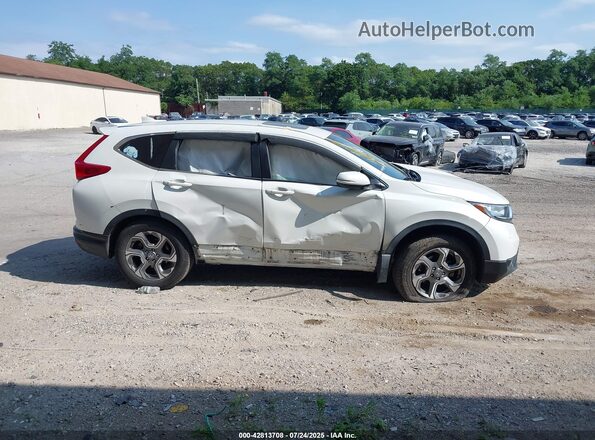 JHLRW2H52KX009944 2019 HONDA CR-V White Widok wnętrza z tyłu