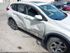 2019 Honda Cr-v Ex White vin: JHLRW2H52KX009944
